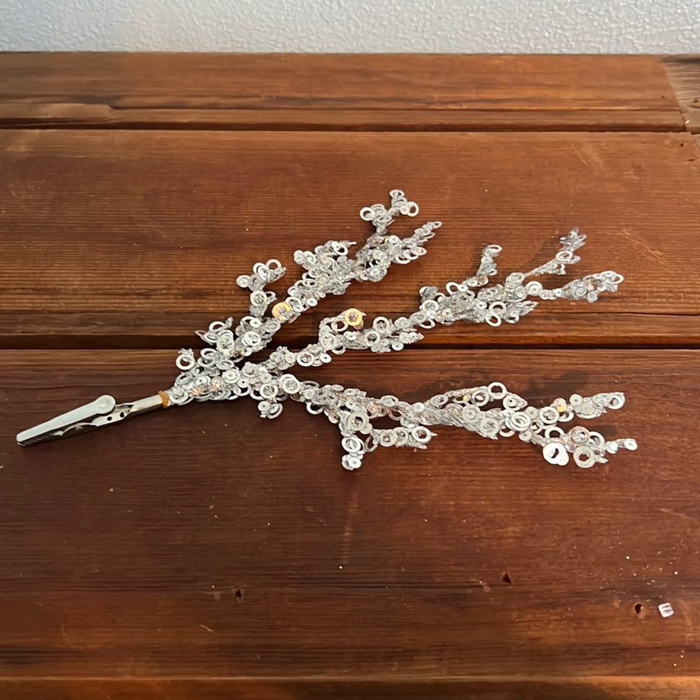 Silver Tree Pick Mine Branches-Set of 6